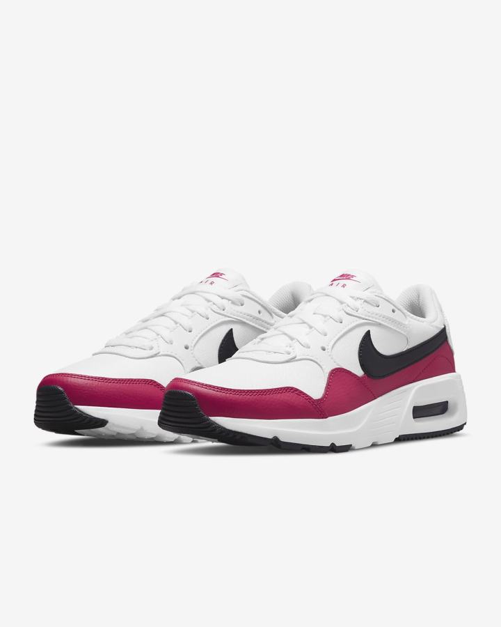 Zapatillas Nike Air Max SC Mujer Blancas Rosas Negras | CQRBF-4760