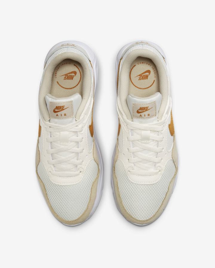 Zapatillas Nike Air Max SC Mujer Blancas Doradas | EKFMQ-2790
