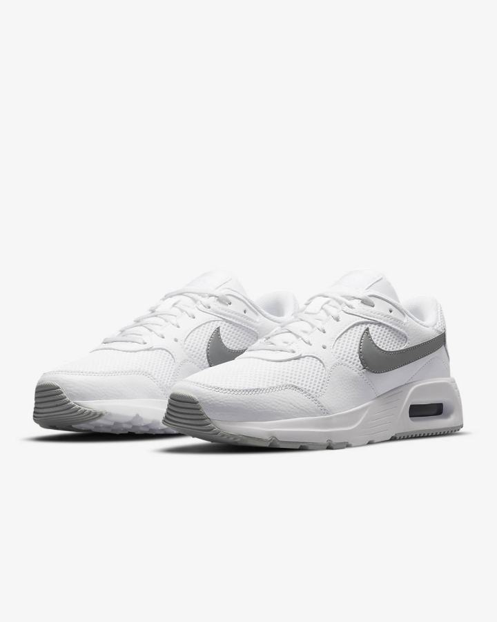 Zapatillas Nike Air Max SC Mujer Blancas Plateadas Metal Plateadas | OWDPS-9680