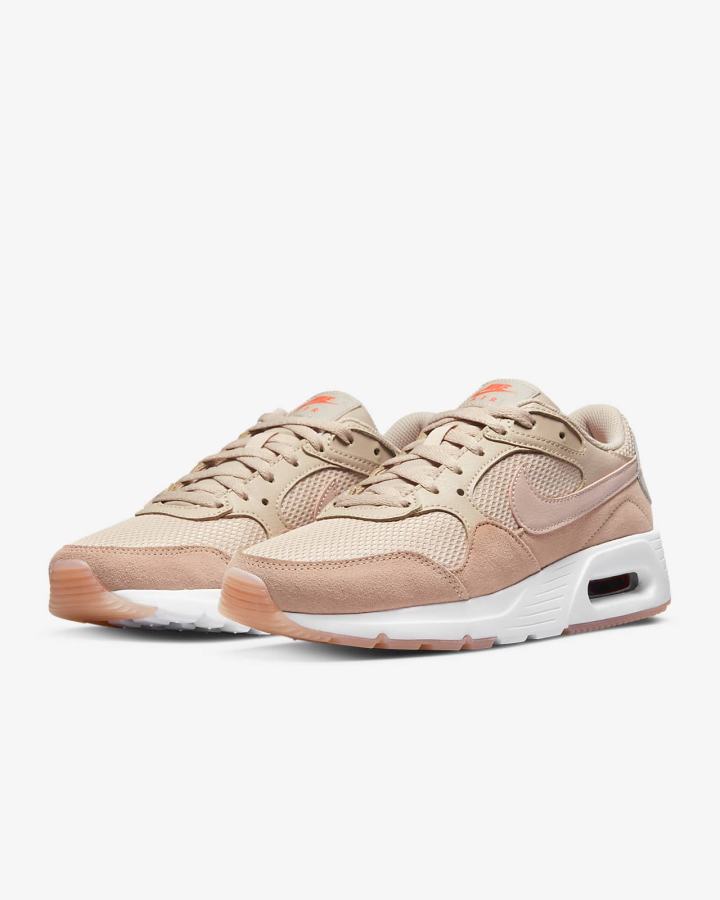Zapatillas Nike Air Max SC Mujer Kaki Gris Rosas Blancas Rosas | GIZDP-8510