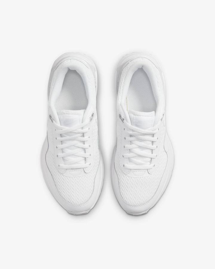 Zapatillas Nike Air Max SYSTM Kids Niño Blancas Plateadas Blancas | PJEXL-9734