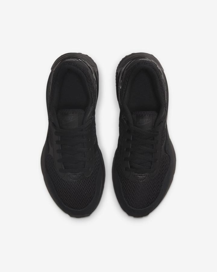 Zapatillas Nike Air Max SYSTM Kids Niño Negras Gris Oscuro | UNAVF-8921