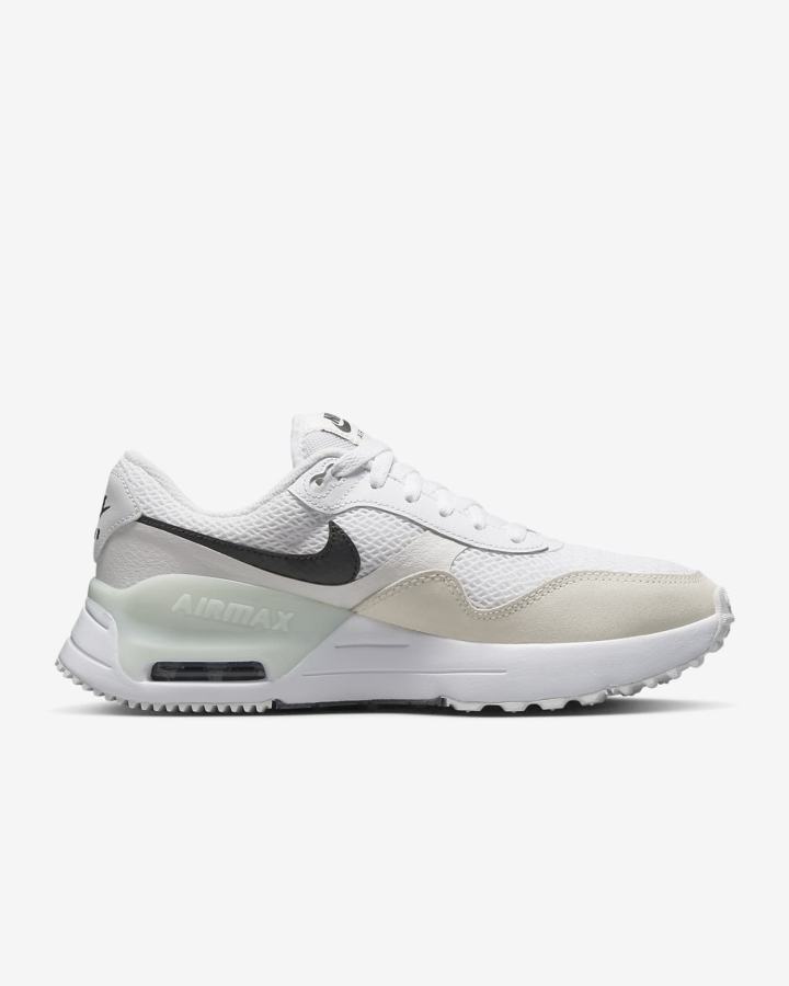 Zapatillas Nike Air Max SYSTM Mujer Blancas Negras | GTNFB-2058