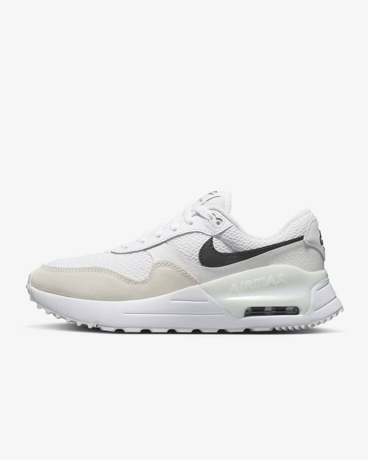 Zapatillas Nike Air Max SYSTM Mujer Blancas Negras | GTNFB-2058