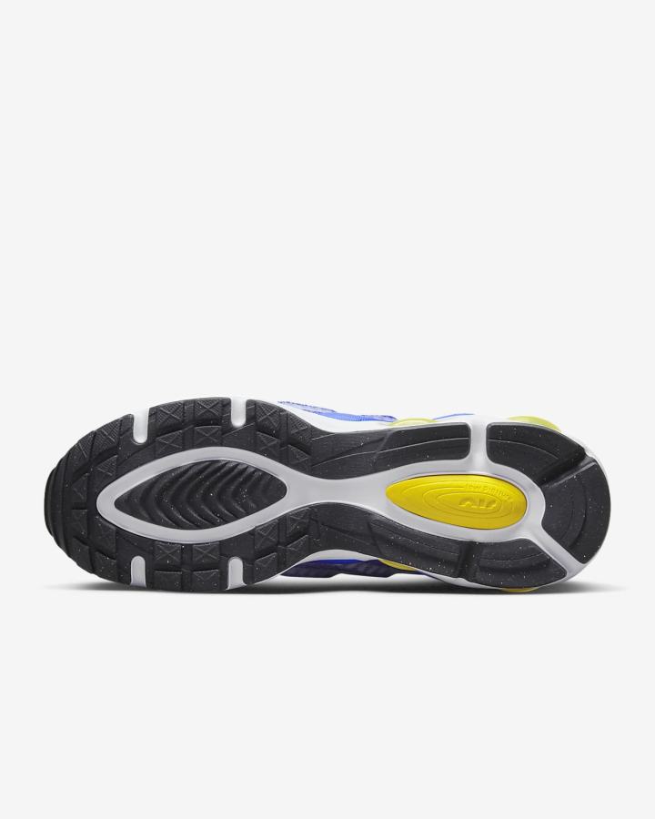 Zapatillas Nike Air Max TW Hombre Blancas Azules Negras Amarillo | QOHCG-9857