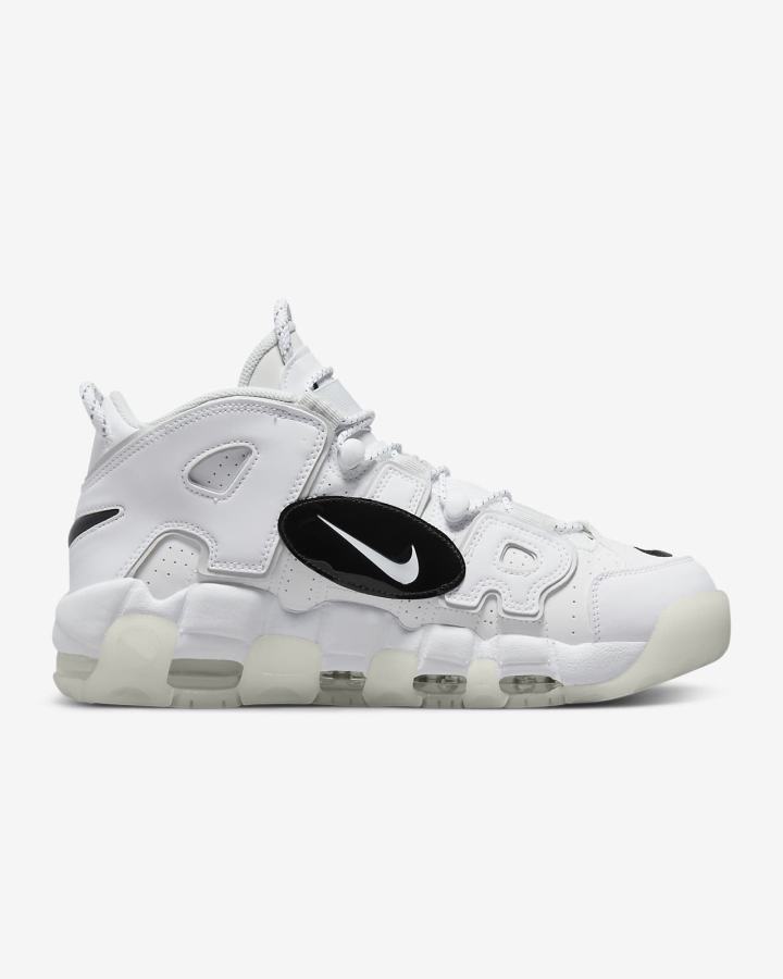 Zapatillas Nike Air More Uptempo '96 Hombre Blancas Gris Negras | AGSEU-8741