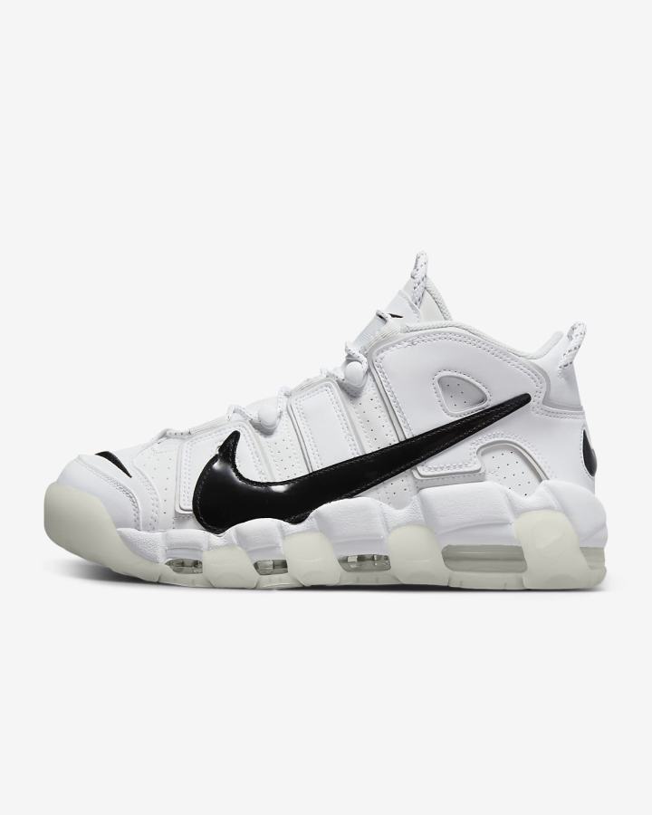Zapatillas Nike Air More Uptempo '96 Hombre Blancas Gris Negras | AGSEU-8741