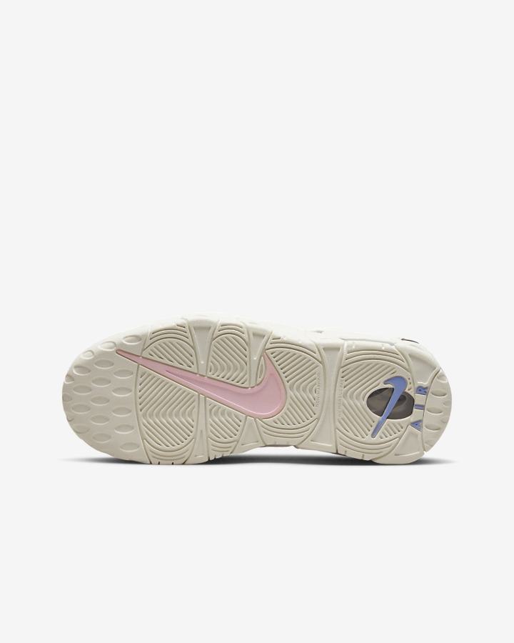 Zapatillas Nike Air More Uptempo Kids Niño Rosas Negras | YCPEB-7692