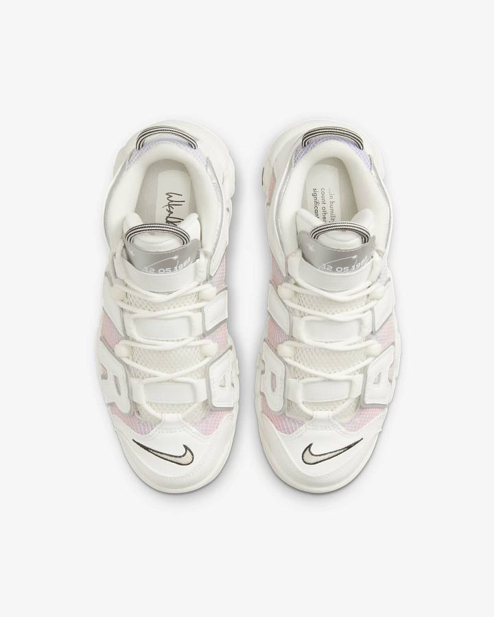 Zapatillas Nike Air More Uptempo Kids Niño Rosas Negras | YCPEB-7692