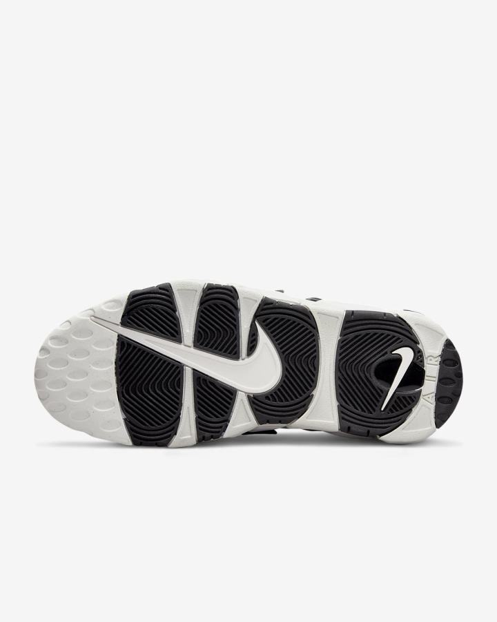 Zapatillas Nike Air More Uptempo Mujer Blancas Negras | EAIYC-7904