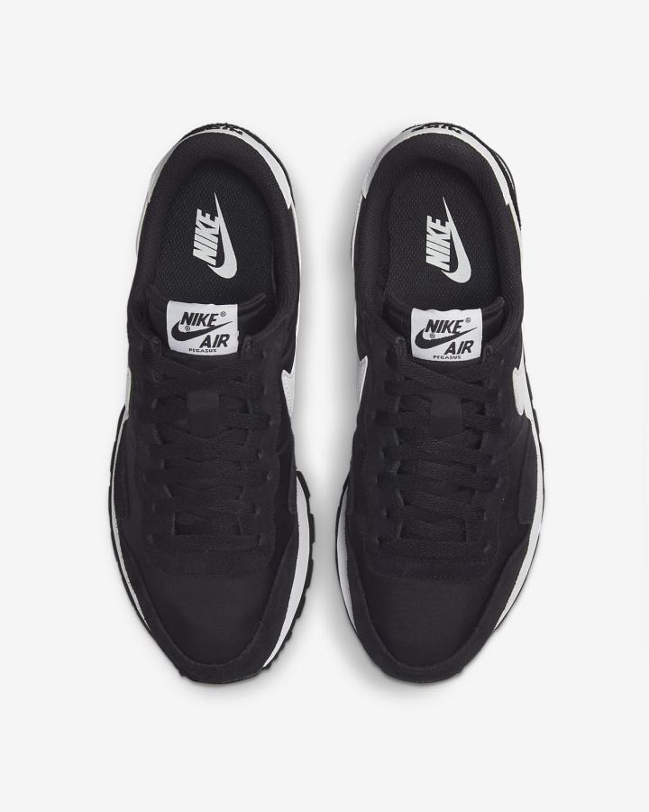 Zapatillas Nike Air Pegasus 83 Hombre Negras Blancas | RPZEL-7894