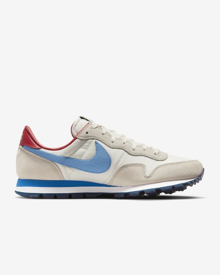 Zapatillas Nike Air Pegasus 83 Premium Hombre Azules Beige Claro Rojas Claro | EBING-1964