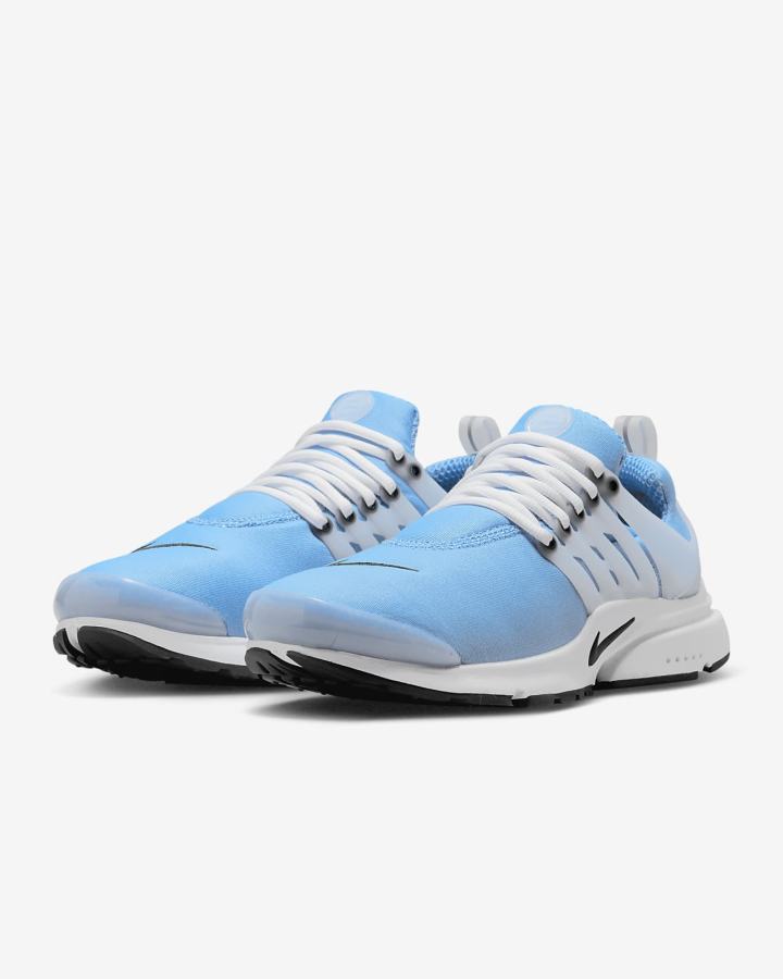 Zapatillas Nike Air Presto Hombre Azules Blancas Negras | LEJTW-5840