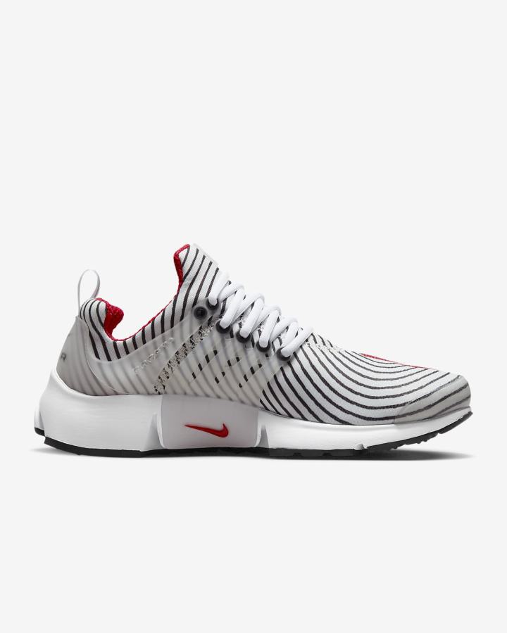 Zapatillas Nike Air Presto Hombre Blancas Rojas Gris Negras | KFZRH-1097