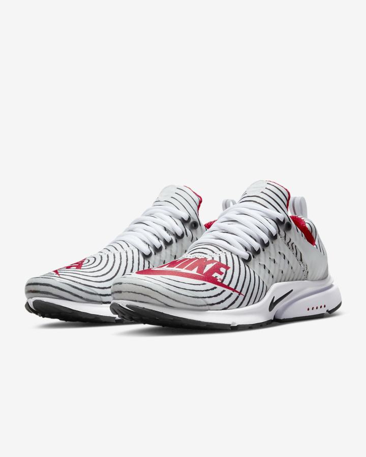 Zapatillas Nike Air Presto Hombre Blancas Rojas Gris Negras | KFZRH-1097