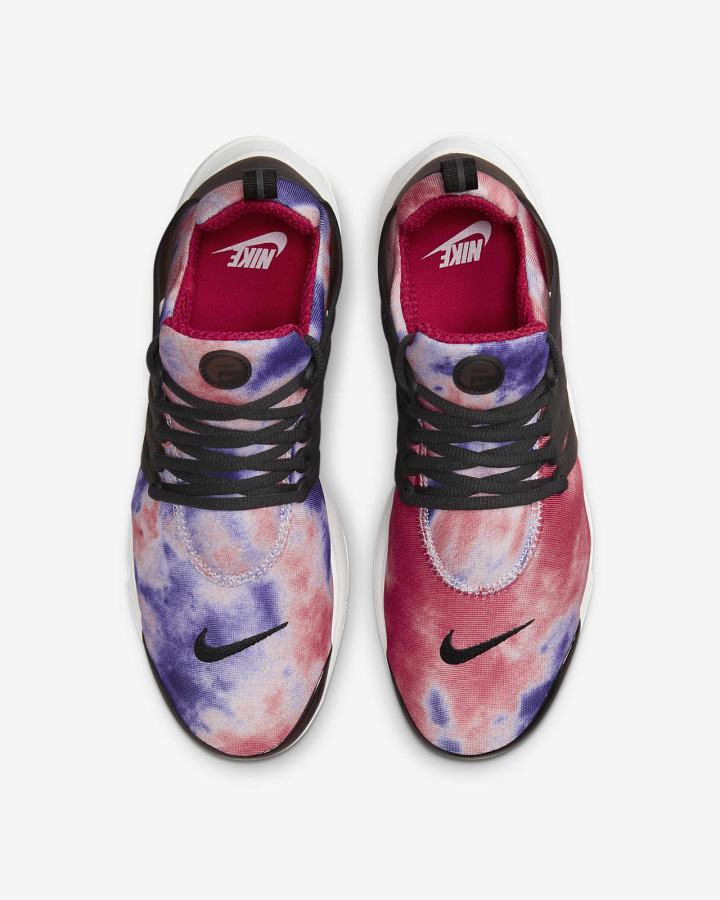 Zapatillas Nike Air Presto Hombre Blancas Rojas Negras | XHGOR-5621