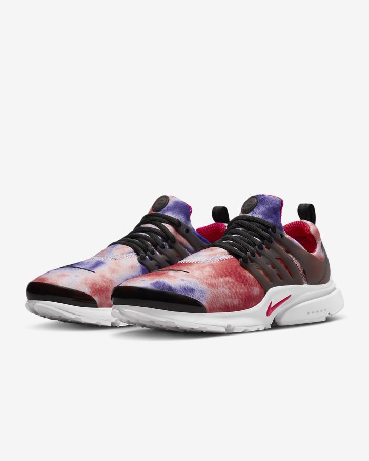 Zapatillas Nike Air Presto Hombre Blancas Rojas Negras | XHGOR-5621