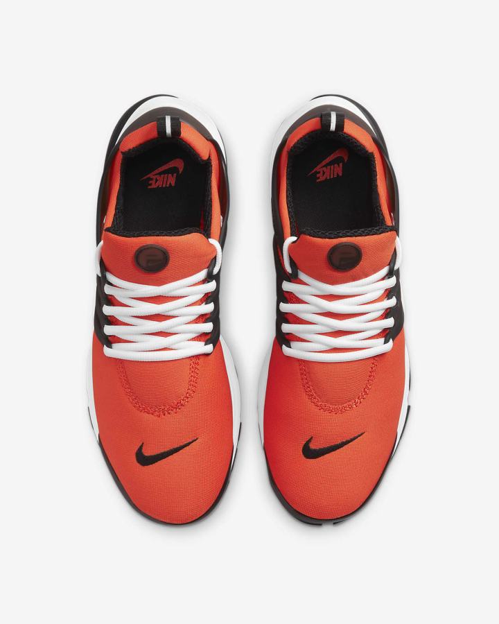 Zapatillas Nike Air Presto Hombre Naranjas Blancas Negras | ZKTWA-2058