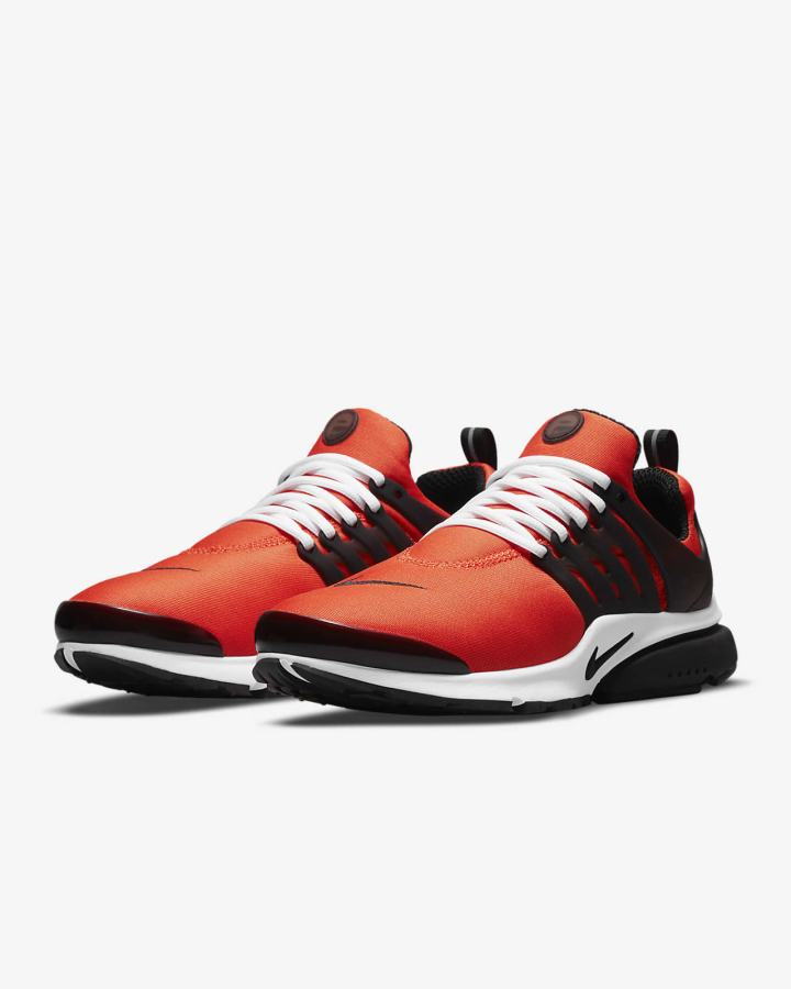 Zapatillas Nike Air Presto Hombre Naranjas Blancas Negras | ZKTWA-2058