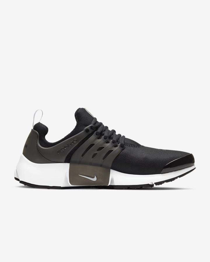 Zapatillas Nike Air Presto Hombre Negras Blancas Negras | IRMZL-6840