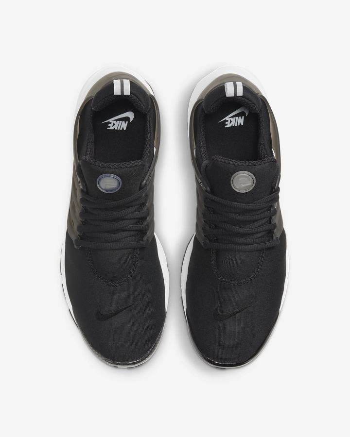 Zapatillas Nike Air Presto Hombre Negras Blancas Negras | IRMZL-6840