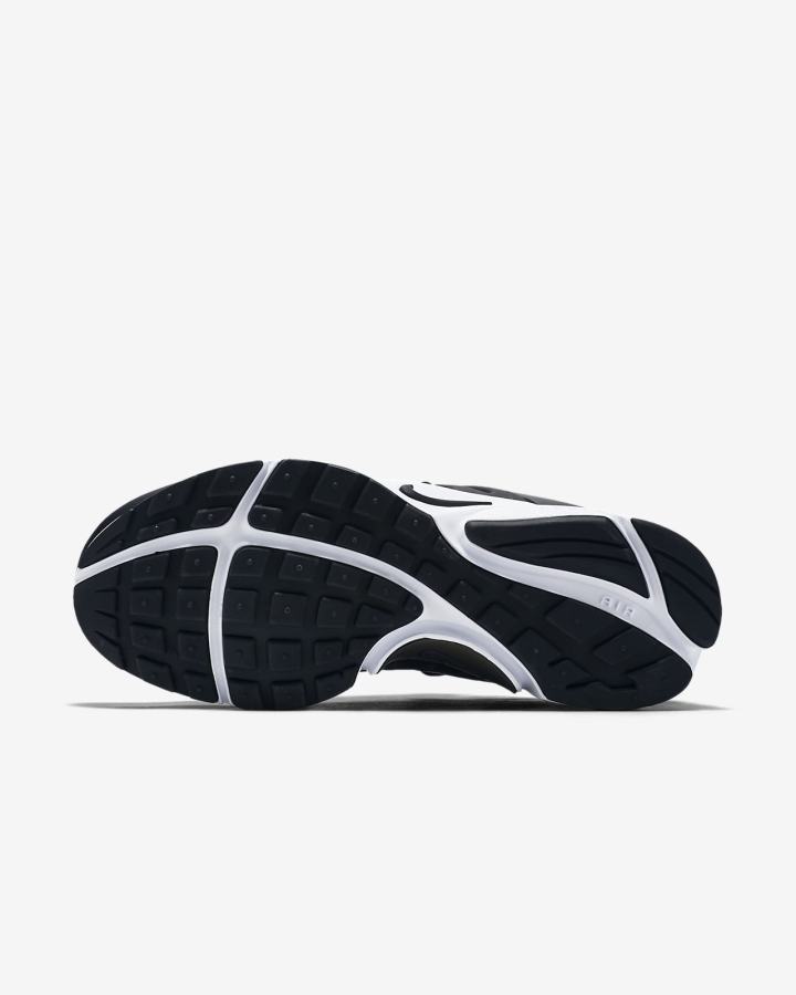 Zapatillas Nike Air Presto Mujer Negras Blancas Negras | KIEGQ-7402
