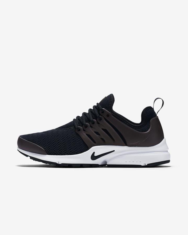 Zapatillas Nike Air Presto Mujer Negras Blancas Negras | KIEGQ-7402