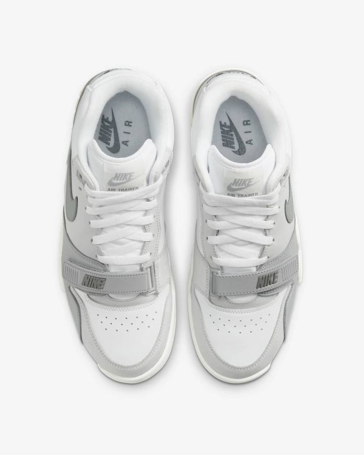 Zapatillas Nike Air Trainer 1 Hombre Gris Blancas Gris Claro | YSRGN-0145