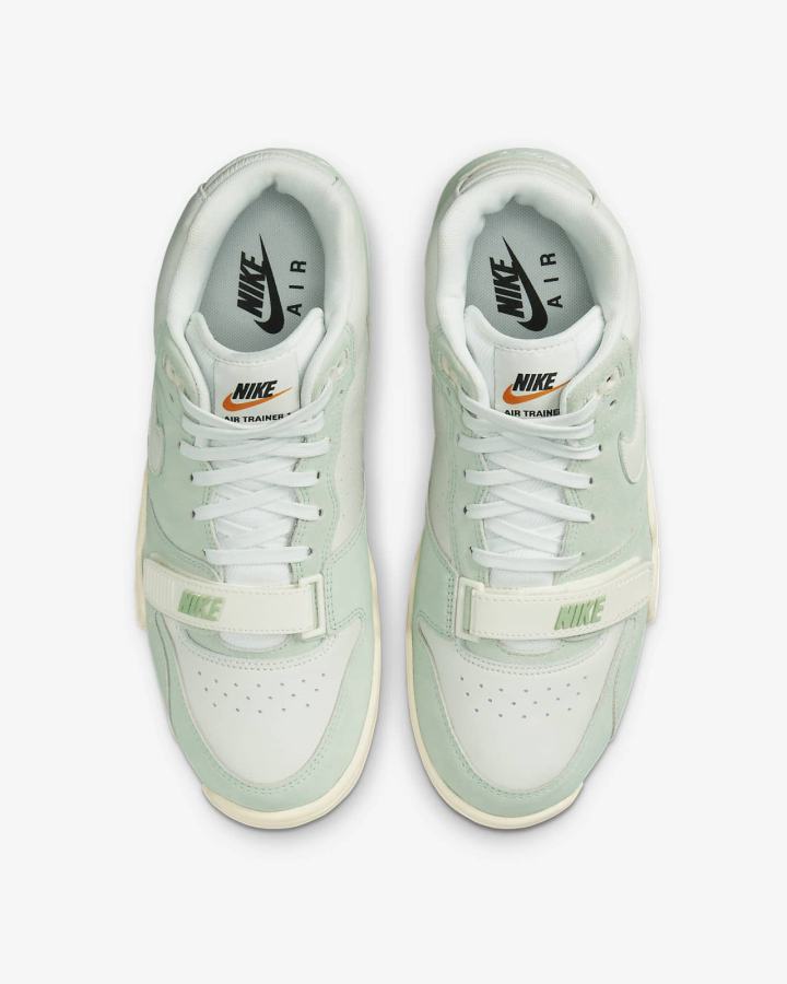 Zapatillas Nike Air Trainer 1 Hombre Verde Blancas | DCJGH-6420