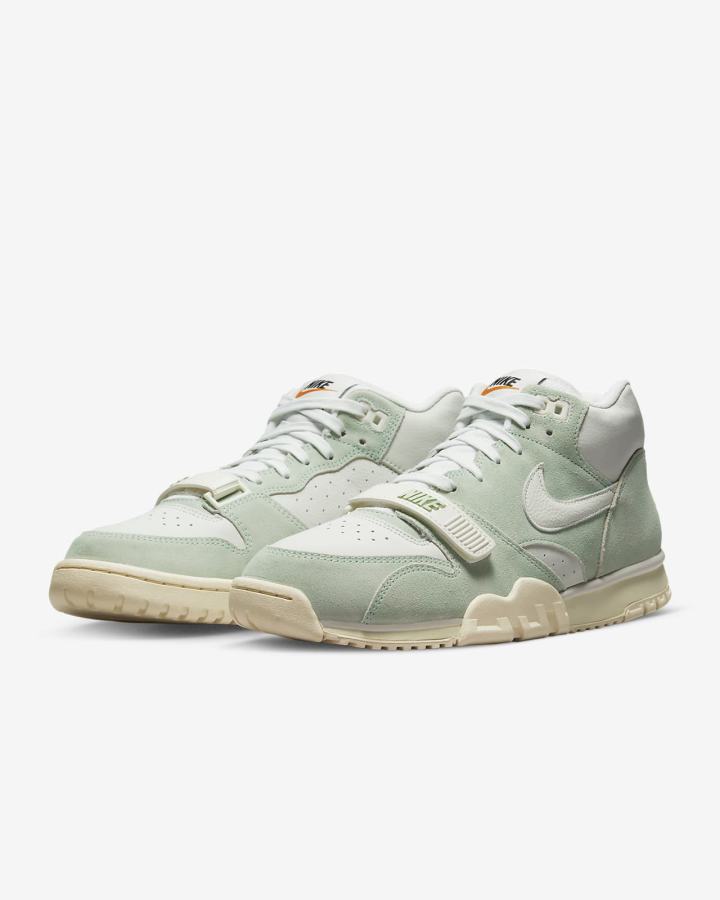 Zapatillas Nike Air Trainer 1 Hombre Verde Blancas | DCJGH-6420