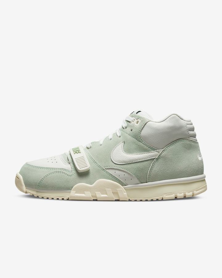 Zapatillas Nike Air Trainer 1 Hombre Verde Blancas | DCJGH-6420