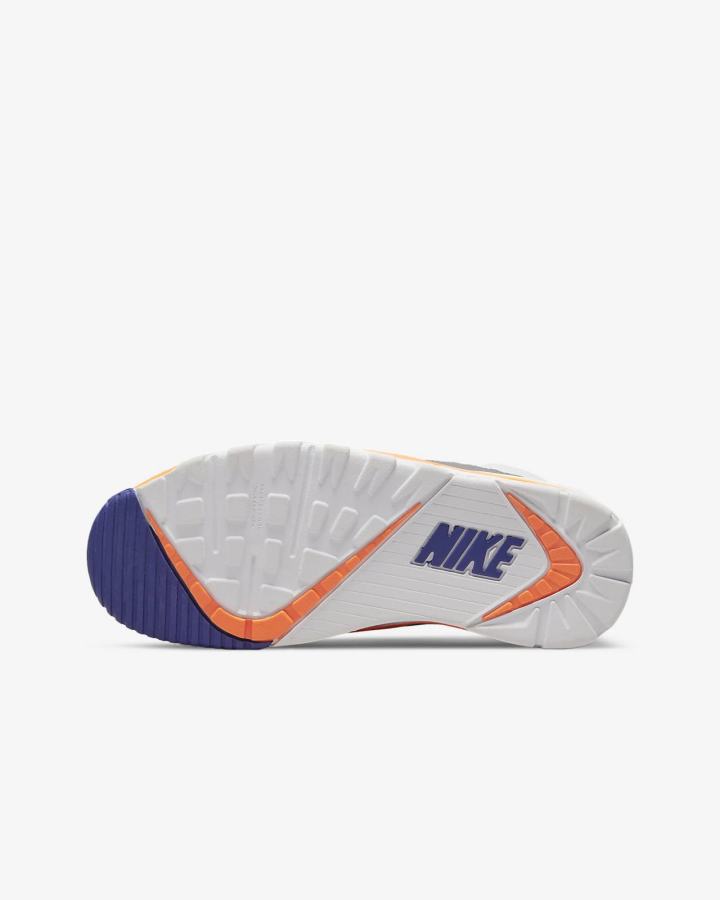 Zapatillas Nike Air Trainer SC Kids Niño Blancas Gris Gris Claro | WASDL-1475
