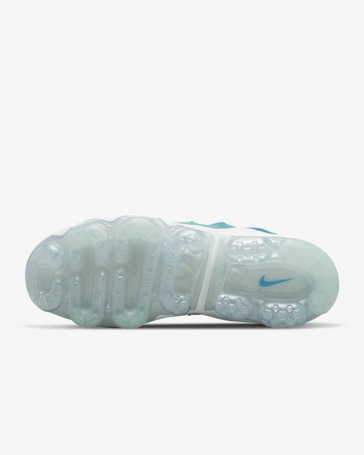 Zapatillas Nike Air VaporMax Plus Mujer Verde Menta Blancas Azules Metal Plateadas | BQPDI-6412