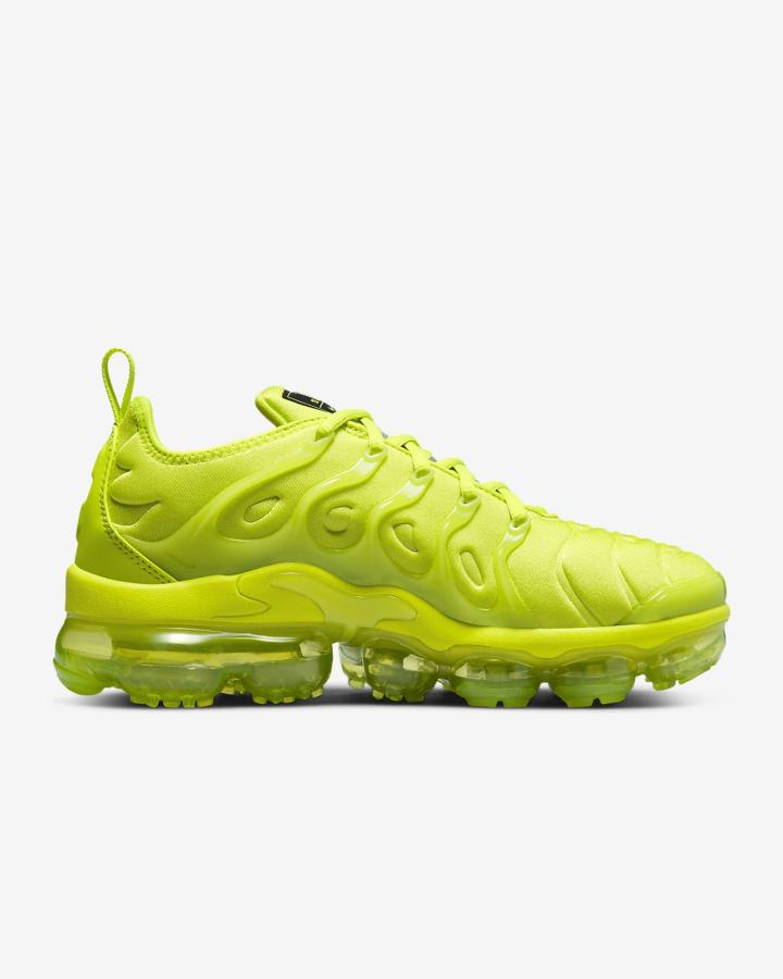 Zapatillas Nike Air VaporMax Plus Mujer Verde Negras | QJOCX-8539