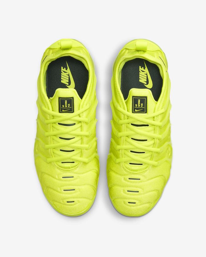 Zapatillas Nike Air VaporMax Plus Mujer Verde Negras | QJOCX-8539