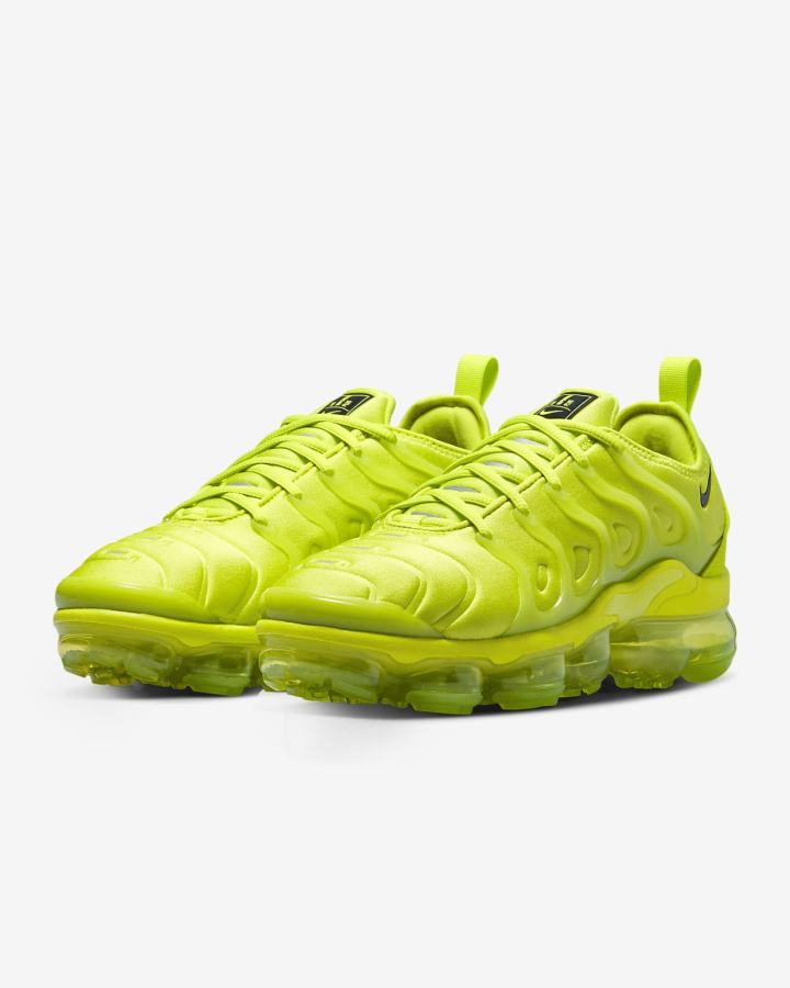 Zapatillas Nike Air VaporMax Plus Mujer Verde Negras | QJOCX-8539