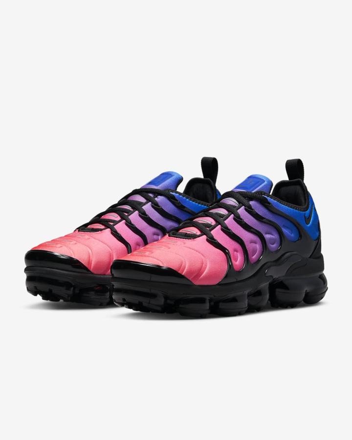 Zapatillas Nike Air VaporMax Plus Mujer Azules Rosas Rojas Claro Negras | TRVWP-5219