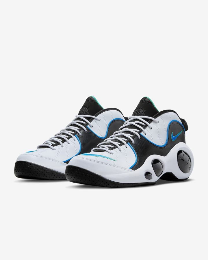 Zapatillas Nike Air Zoom Flight 95 Hombre Blancas Negras Verde Azules | LPAME-2960