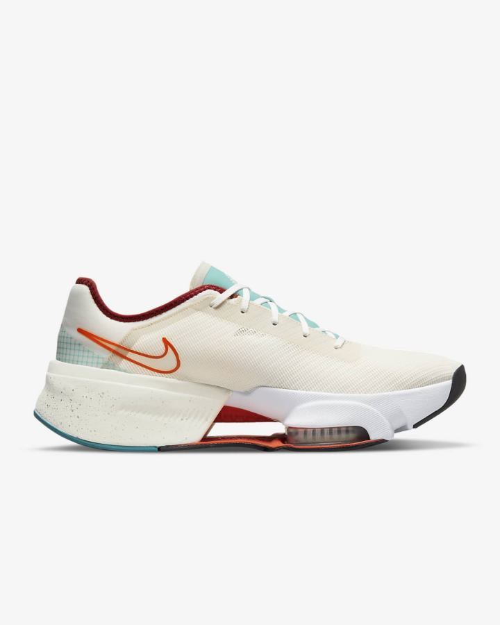 Zapatillas Nike Air Zoom SuperRep 3 HIIT Class Hombre Marrones Claro Blancas Naranjas | EZDVY-9428
