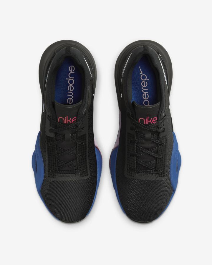Zapatillas Nike Air Zoom SuperRep 3 HIIT Class Hombre Negras Azul Real Rojas Blancas | ZLQPD-8376