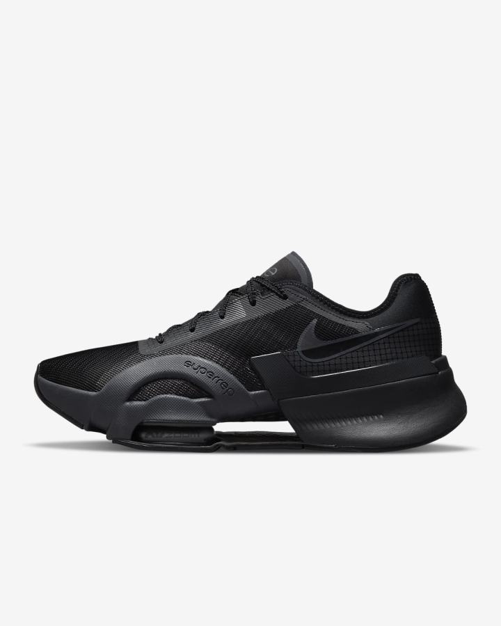 Zapatillas Nike Air Zoom SuperRep 3 HIIT Class Hombre Negras Gris Oscuro | ZMTJK-0953