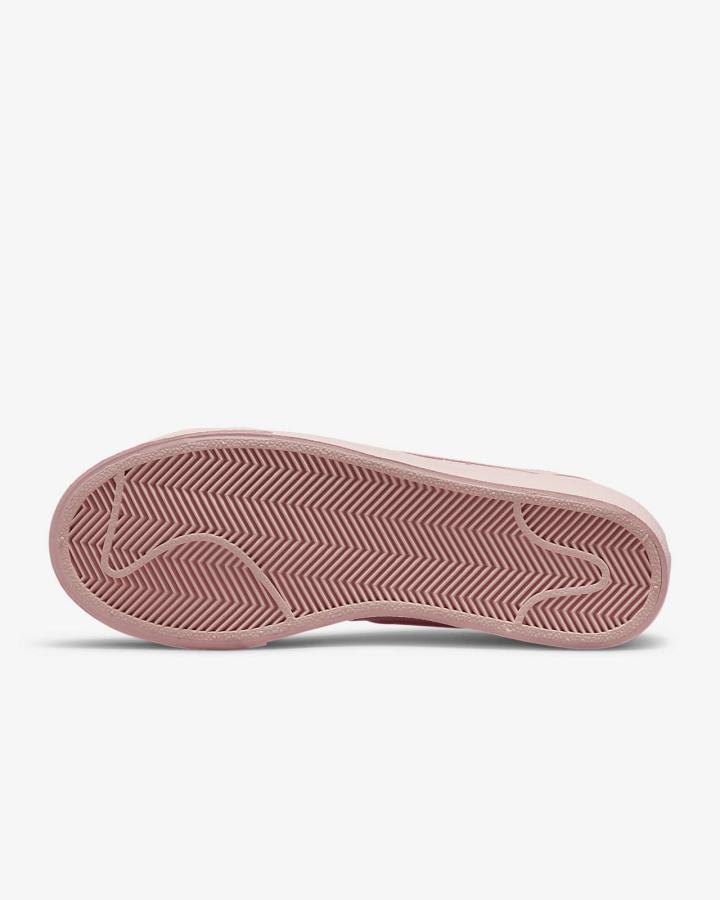 Zapatillas Nike Blazer Low Platform Mujer Negras Naranjas | MPEQC-3942