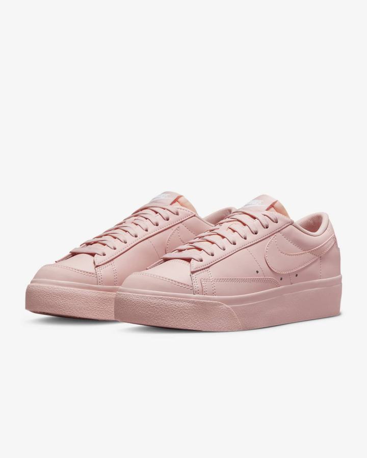 Zapatillas Nike Blazer Low Platform Mujer Negras Naranjas | MPEQC-3942