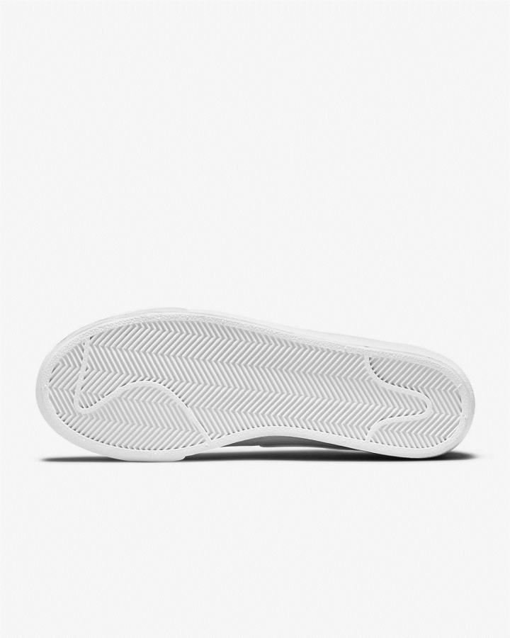 Zapatillas Nike Blazer Low Platform Mujer Blancas | RMIEL-2507