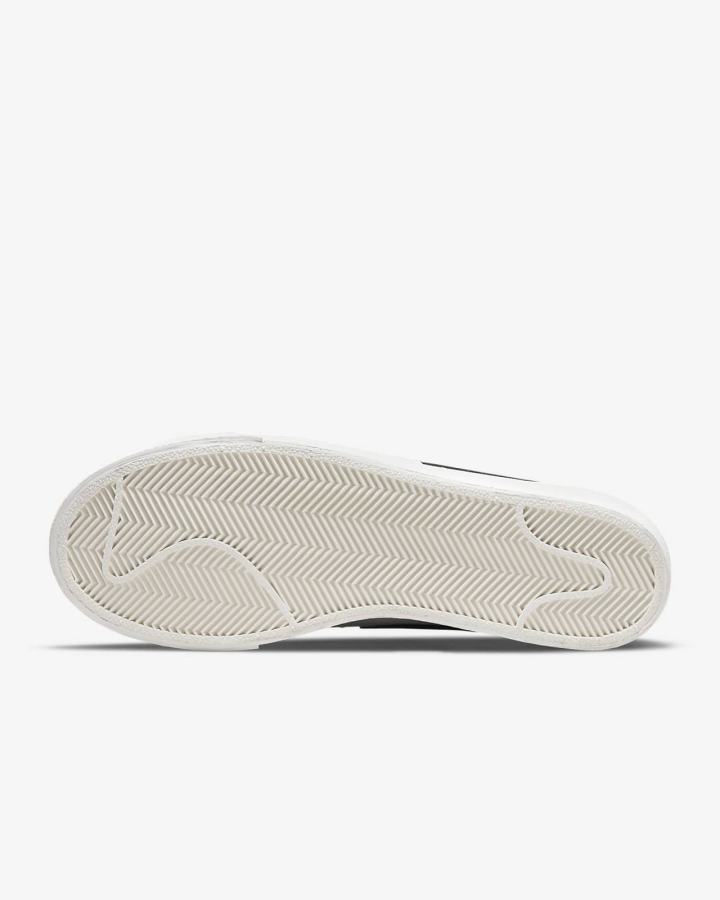 Zapatillas Nike Blazer Low Platform Mujer Blancas | TKUJC-0951