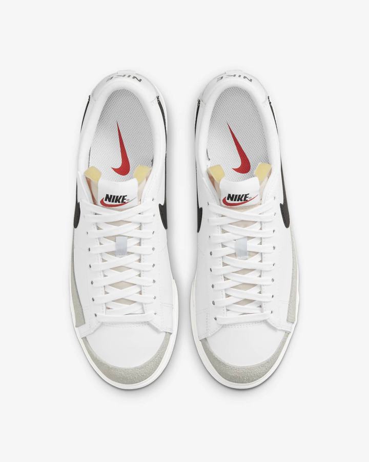 Zapatillas Nike Blazer Low Platform Mujer Blancas | TKUJC-0951