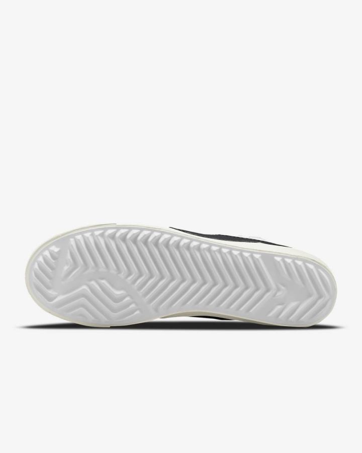 Zapatillas Nike Blazer Mid '77 Jumbo Hombre Blancas Negras | GVMEC-4162