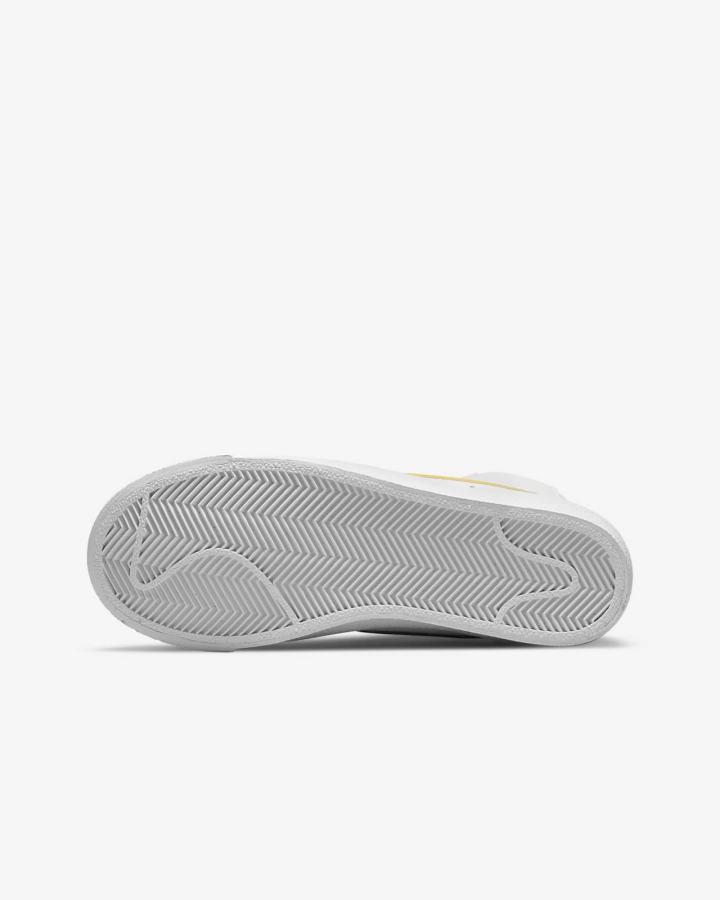 Zapatillas Nike Blazer Mid '77 Kids Niña Blancas | GNHLQ-5092