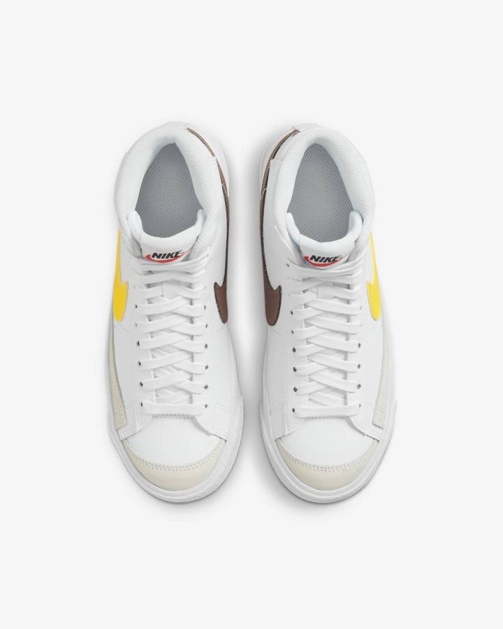 Zapatillas Nike Blazer Mid '77 Kids Niña Blancas | GNHLQ-5092