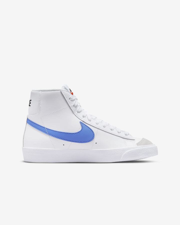 Zapatillas Nike Blazer Mid '77 Kids Niño Blancas Azules Negras Rojas | YACKW-9382